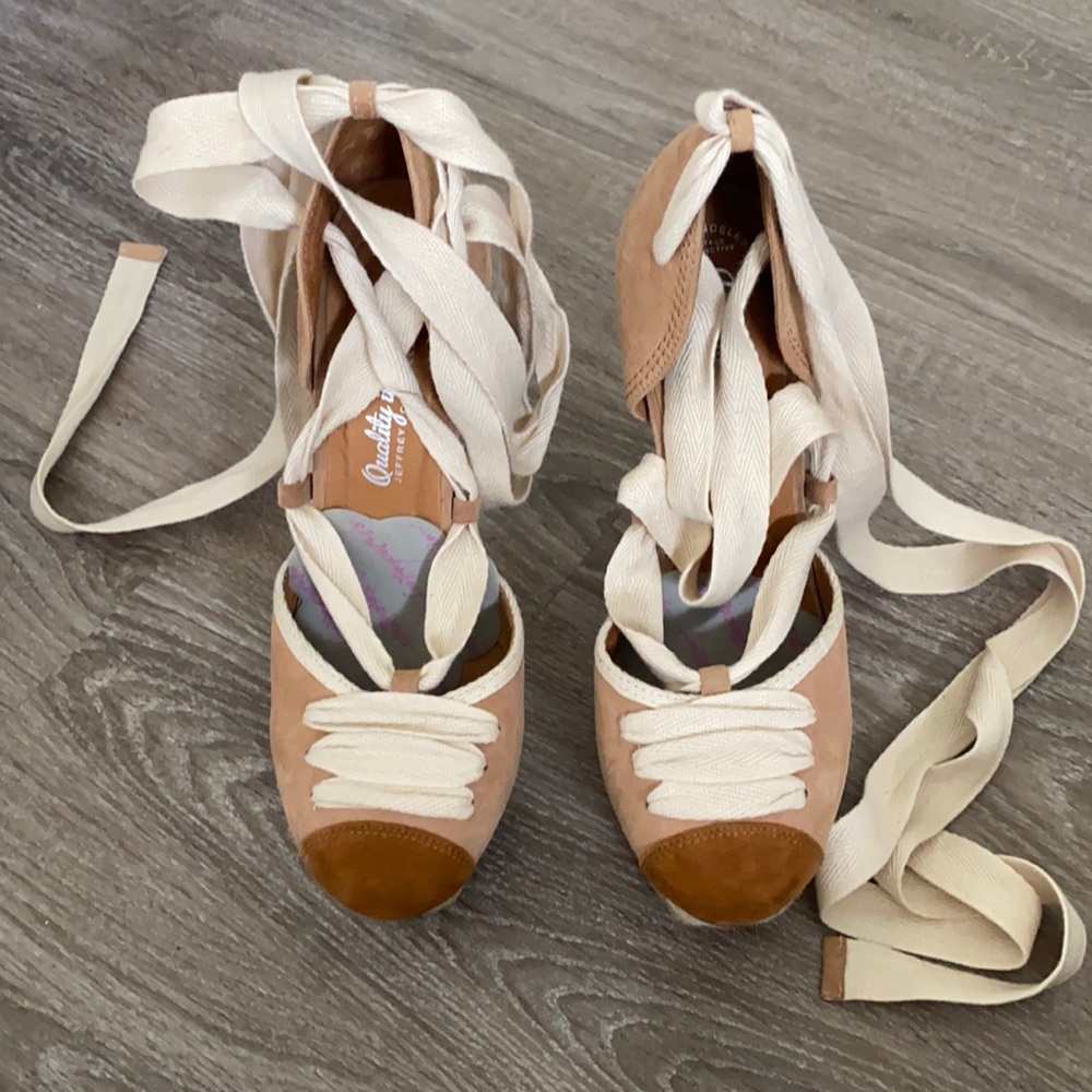 Jeffrey Campbell Platform Tie Up Heels